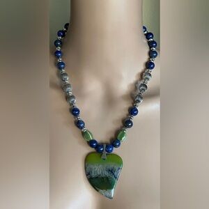 24 inch Mixed bead necklace NWOT